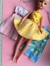 💚 Vintage 1980s Sindy Doll, Tammy Doll Size DRESS x3 - VGC