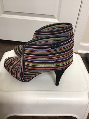 United Nude Fold Delux Bright Mix Heels - Size 37 ( Euro) 6..5 ( US) W/Org Box