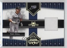 2005 Donruss Champions Impressions Materials Toby Hall #110 o2h
