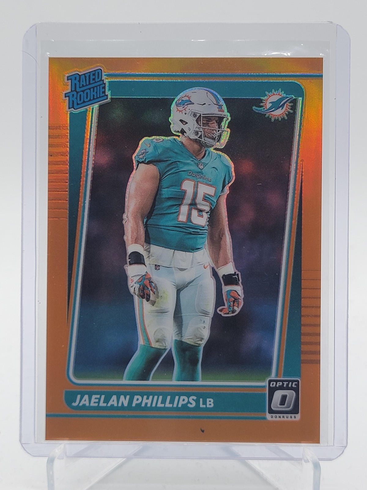 Jaelan Phillips Panini Donruss Optic #254 Orange