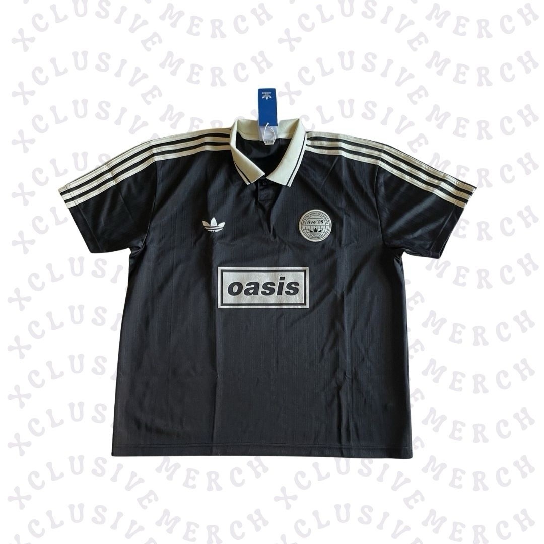 Oasis LIVE 25 Tour Merch— OFFICIAL Adidas Football Shirt Soccer