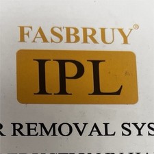 FASBRUY IPL Hair Removal Device LCD Display 5 Levels 2 Modes 999999 Flashes