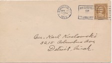#585 Martha Washington 4c First Day Cover April 4th 1925