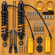 Remote Reservoir Rear Suspension Shocks For Harley Touring Street Glide 2014-up Remote Reservoir Rear Suspension Shocks For Harley Touring Street Glide 2014-up
