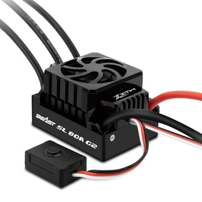 ZTW Beast G2 SL 2-3S Waterproof Sensorless Brushless Speed Controller 80A ESC