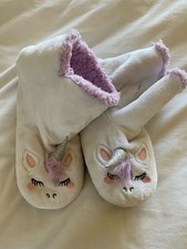 Girls Justice Unicorn Slippers