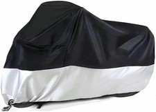 Wasserdicht Motorrad Abdeckung Motorradgarage Motorradplane Abdeckplane Roller