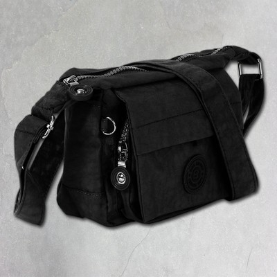 Bag Street Nylon Tasche Damen Handtasche Abendtasche schwarz