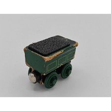 Thomas Friends Wooden Railway Talking Emily's Tender Green Coal Car 2008
