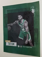 Boston Celtics poster signed by Jayson Tatum, Payton Pritchard, Al Horford