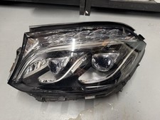 GENUINE MERCEDES GLS X166 15-19 LED LEFT INTELLIGENT HEADLIGHT A166 90629 03