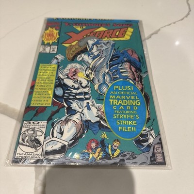 X-Force #18 Part 12 1992 Marvel Comics, Sealed Unopened Polybag w/ Card