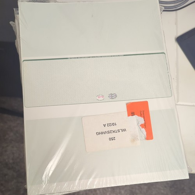 #ad #ad Premium Check Paper Hologram amp; Security Features WLSTK2SVHHG 250 pages New $30.26