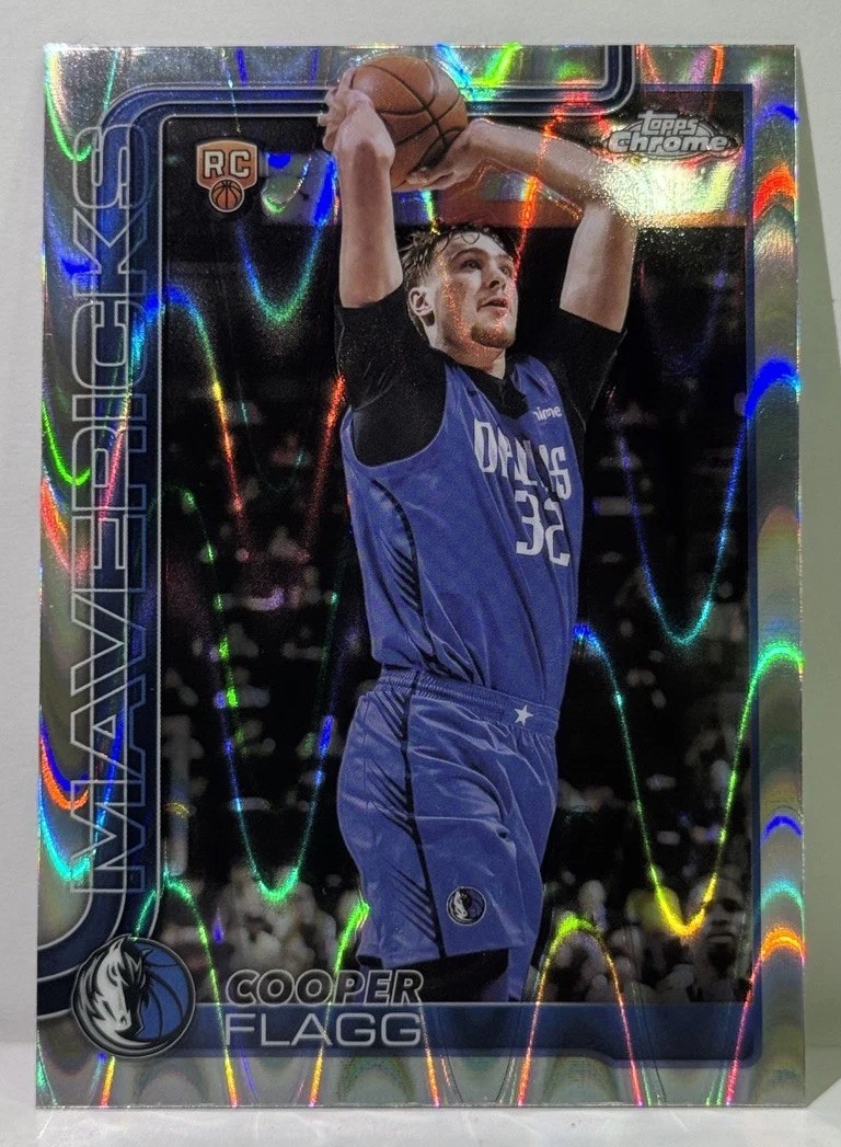 2025-26 Topps Chrome - Cooper Flagg #251 RayWave Refractor (RC)