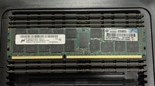   Lot of 12 - 16GB 2Rx4 DDR3 1333 MHz ECC Reg. HP / Micron MT36KSF2G72PZ-1G4E1FE