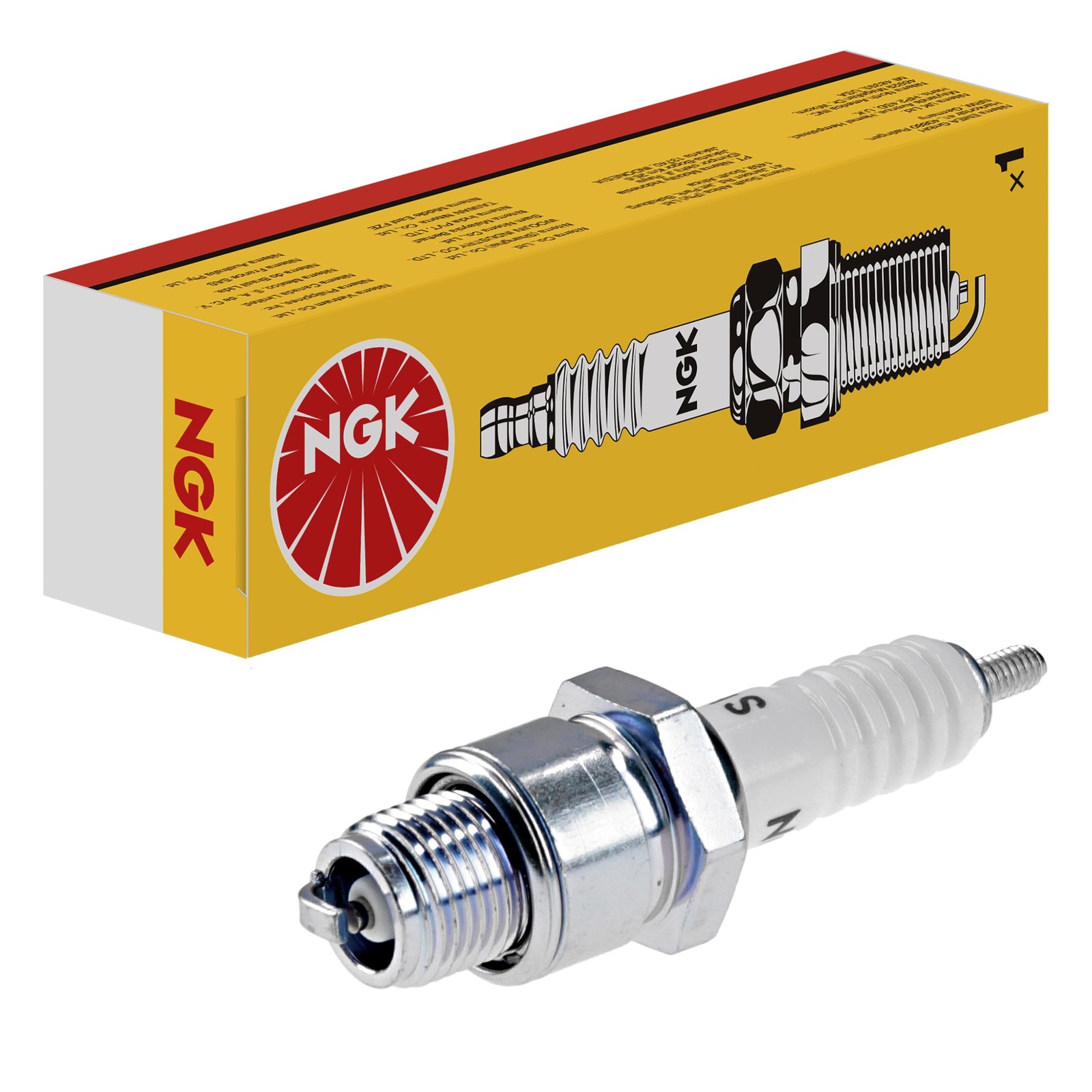 NGK 2129 B7HS-10 Standard Spark Plug, Pack of 1