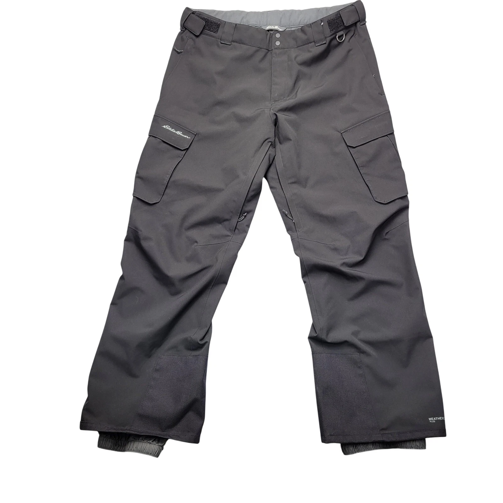 Eddie Bauer Snow Pants Mens Large Gray WeatherEdge Plus Softshell Ski Waterproof
Opens in a new wind