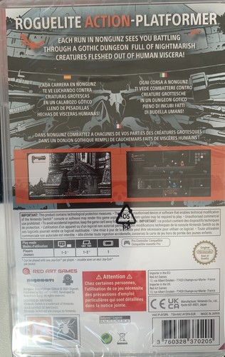 Nongunz Doppelgänger Edition Switch NEUF Sous Blister PEGI Red Art Games - Photo 2/2