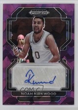 2022 Panini Prizm Draft Picks Purple Ice 92/99 Noah Kirkwood #DP-NKI Auto 16hd