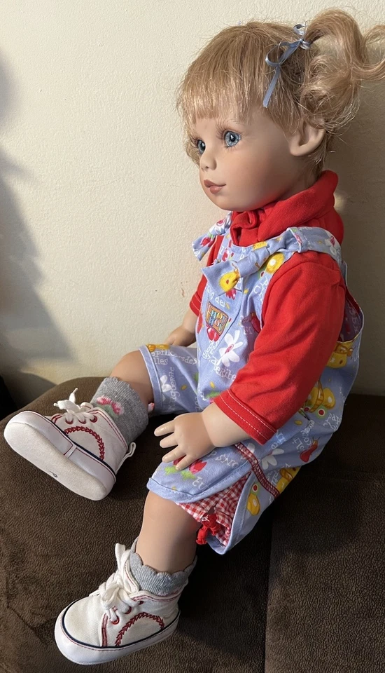 Vintage Vinyl Baby Doll By Virginia Turner LE 111/400, 1998, 22 in - Image 3 of 4