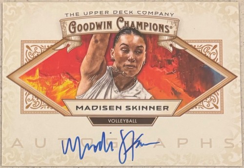 🔥 2025 Upper Deck Goodwin Champions MADISEN SKINNER ON-CARD AUTO 🔥