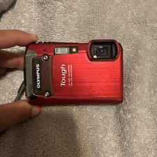 Olympus Tough TG-820 12 MP Digital Camera Red