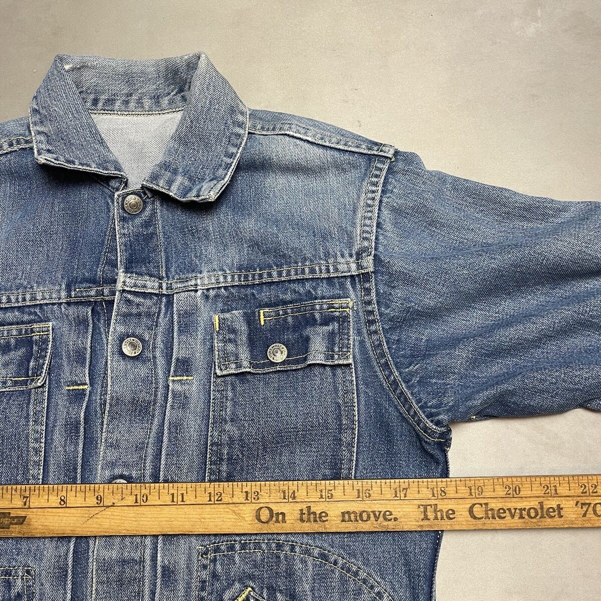 Vintage JC Penney Co Foremost 50s 60s Denim Jacket Type 2 Vintage JC Penney Co Foremost 50s 60s Denim Jacket Type 2