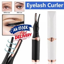 Electric Heated Curling Eyelash Eye Lash Operated Eyelash Curler Makeup Tools