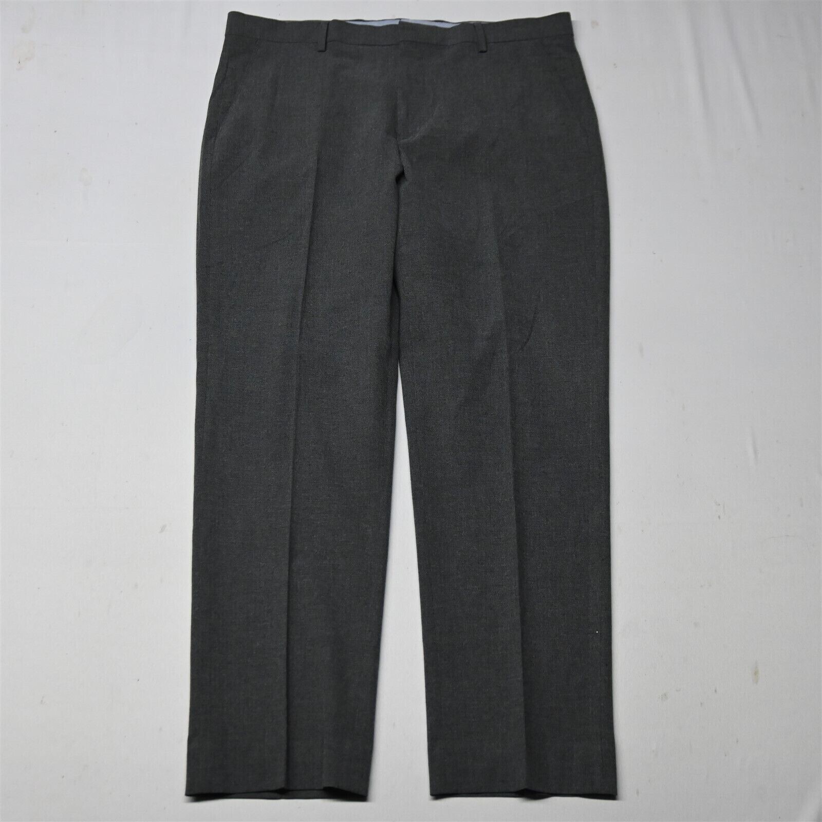 Jos A Bank 36x30 Gray Micro Check 1905 Stretch Mens Dress Pants