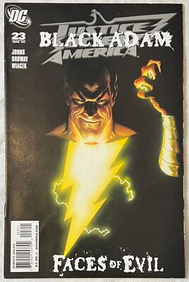 Justice Society Of America Issue #23 Black Adam DC Comics 2009 Faces of Evil