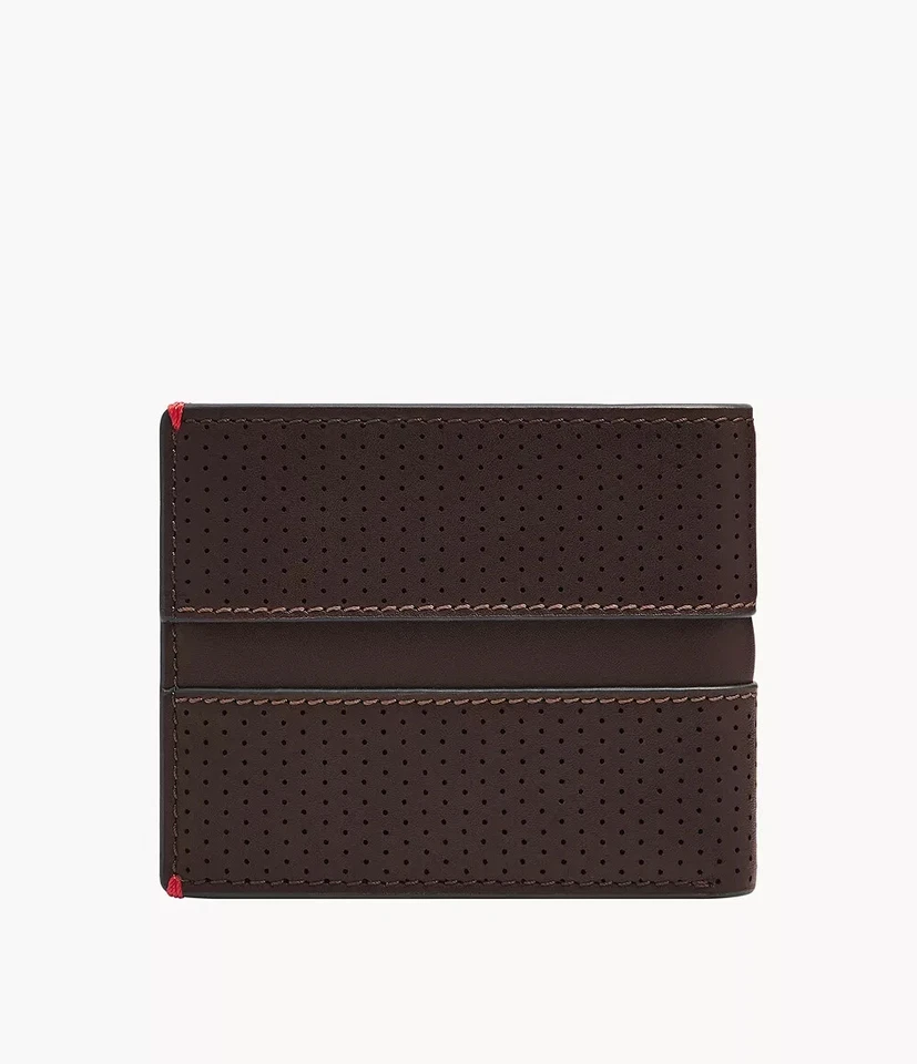 Cartera Fossil Sport Tourer Plegable para Hombre con ID Abatible Marrón ML4657203 Foto 4 de 4