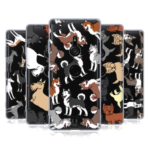 HEAD CASE DESIGNS DOG BREED PATTERNS 6 SOFT GEL CASE FOR SONY PHONES 1 - Picture 1 of 17