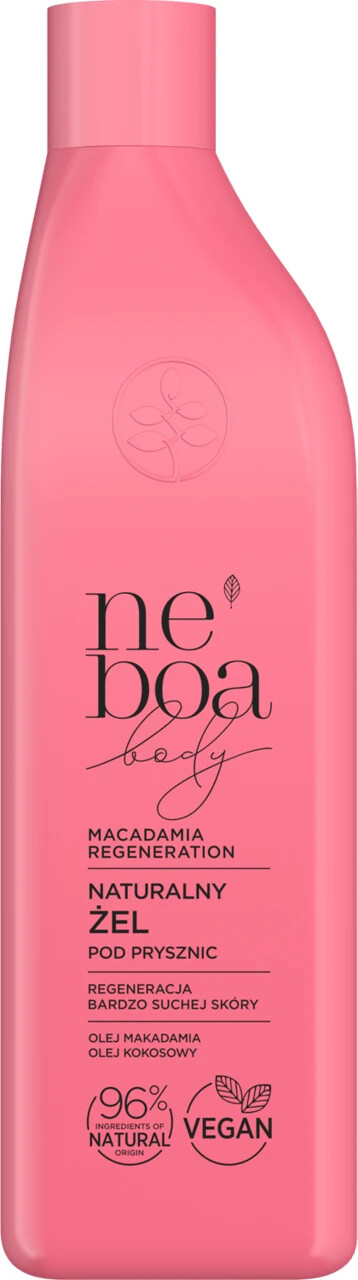 Neboa Macadamia Regeneration 96% Natural Shower Gel Vegan 300ml