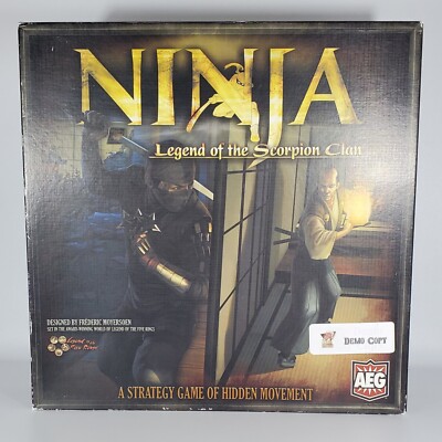 AEG Boardgame Ninja - Legend of the Scorpion Clan Fair complete