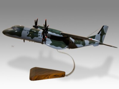 CASA C-105A Amazonas C-295 Brazil Air Force Desk Wood Airplane Model Small 1/100