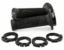 Domino D100 Black D-Lock MX Grips W/Push Pull Pulley For Beta 4T RR 2005-15