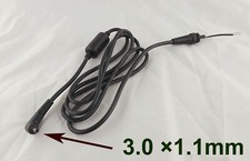 1x 3.0 x 1.1mm Right Angle DC Power Charge Cable for ASUS Samsung Ultrabook 1.2m