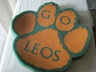 University of La Verne Green/Orange GO LEOS Fan Foam Paw/1998 Homecoming — photo 1