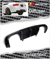 Carbon Fibre V Rear Bumper Diffuser fits 2007-13 BMW E92 E93 M3 Coupe Cabriolet