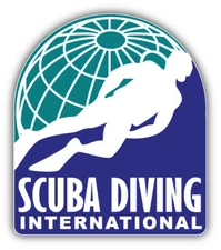 Scuba Diving Logo Car Bumper Sticker Decal
