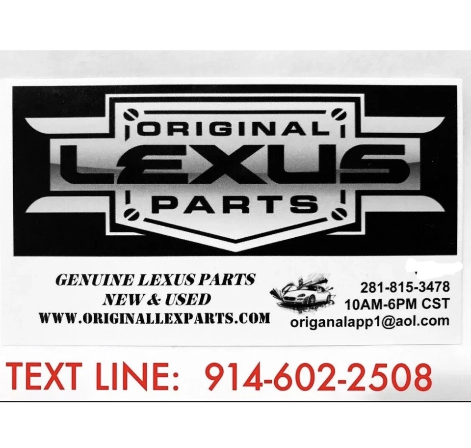 *NUEVO TERMOSTATO LEXUS GENUINO GX460 LS460 LS600h LC500 GS430 RC-F CON CARCASA OEM Foto 3 de 3