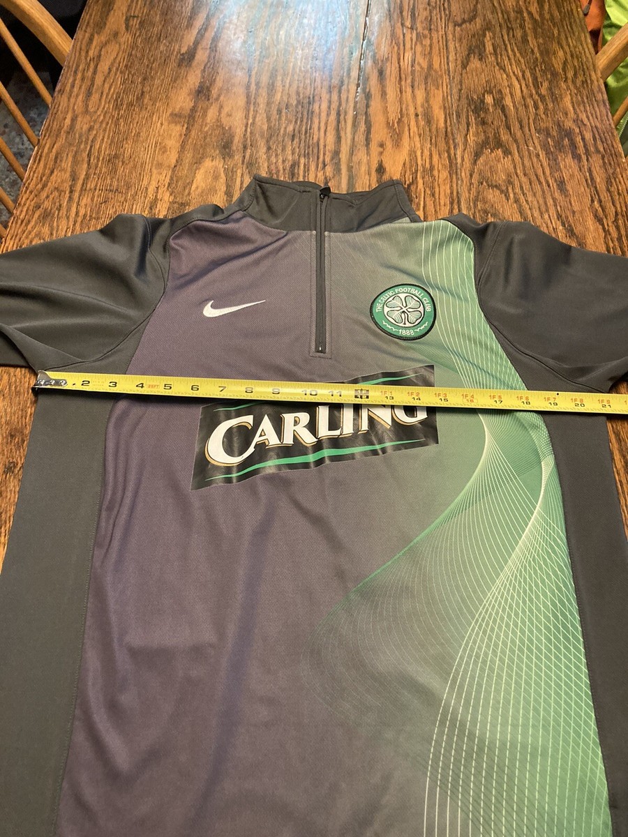 Nike Celtic FC DRI-FIT ジャージ Celtic Jersey Mens Large White Soccer 2014 2015 Dri Fit Nike