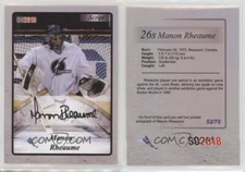 2017-18 SC2018 Manon Rheaume silver 52/75 26s printed script