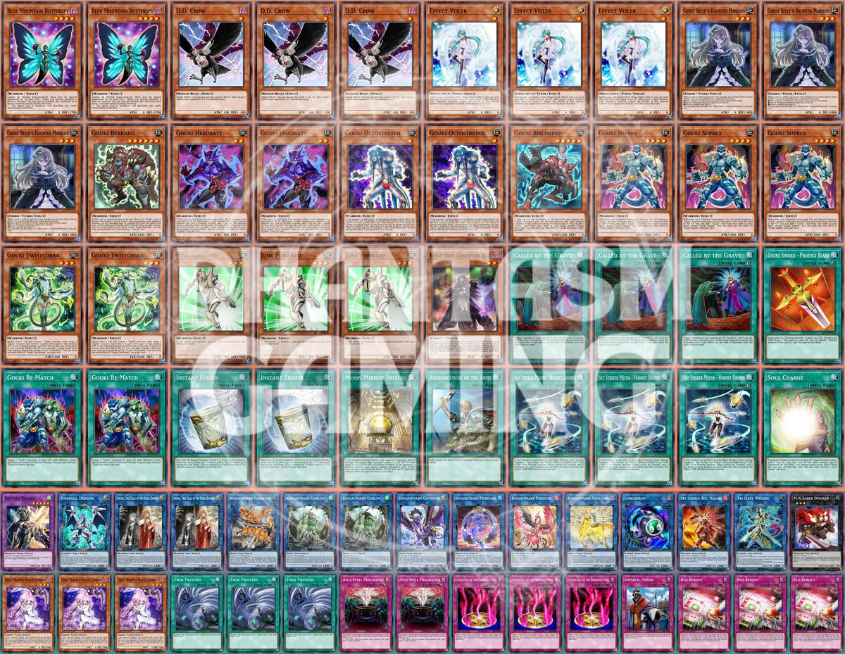 Gouki Deck Firewall Dragon Isolde Ghost Reaper Linkuriboh Yugioh Gouki Deck Firewall Dragon Isolde Ghost Reaper Linkuriboh Yugioh