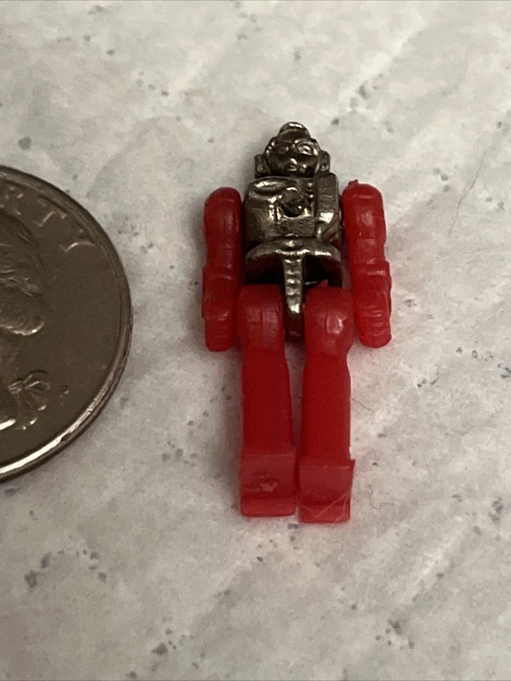 Figura Piloto Conductor Takara Diaclone KO De Colección Años 80 Rojo Transformers Piezas Foto 4 de 4