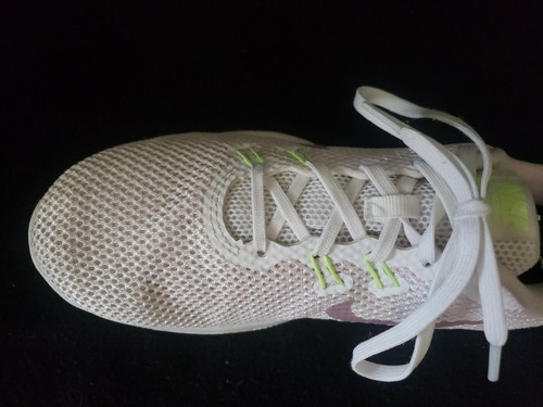 NIKE FLEX TRAINER 7 SZ 7.5 WHITE BARELY ROSE VOLT 898479 104 RUNNING - Picture 9 of 11