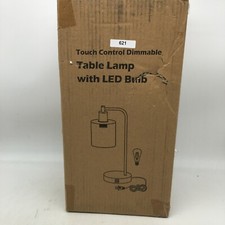 Touch Control USB Charging Dimmable Classic Black Base Table Lamp With Led Bulb
