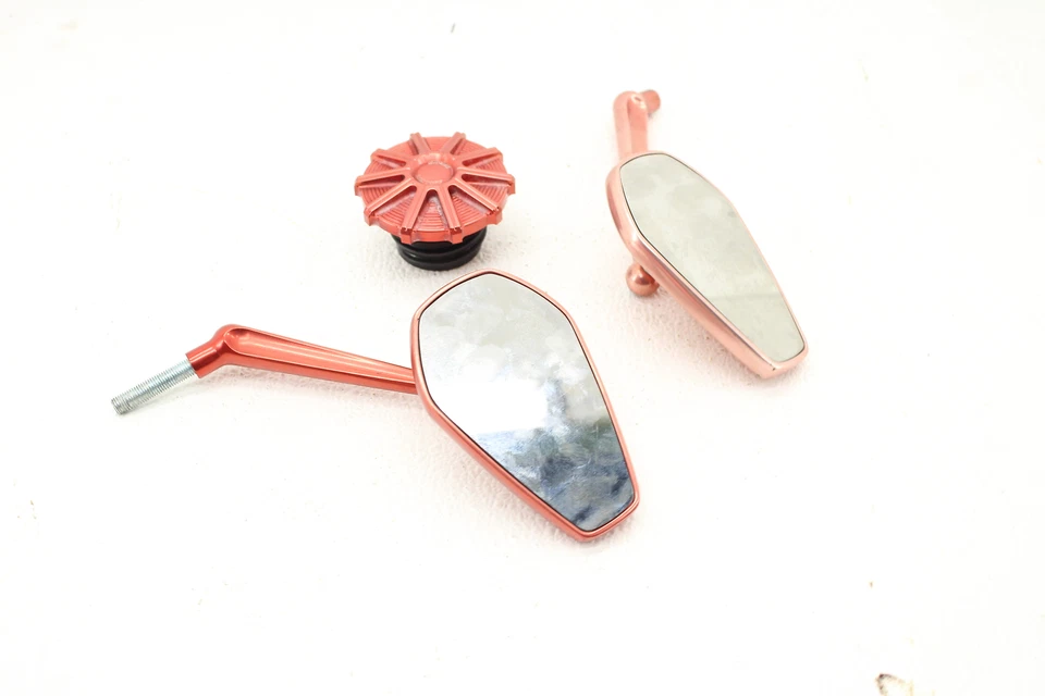 Espejos retrovisores y tapa de gasolina Harley-Davidson Softail Street Bob Arlen Ness 18-22 Foto 4 de 4