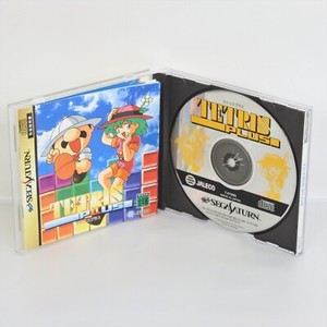 Tetris Plus Sur Sega Saturn - Version PAL Complète - Jeu De Puzzle - Bon état