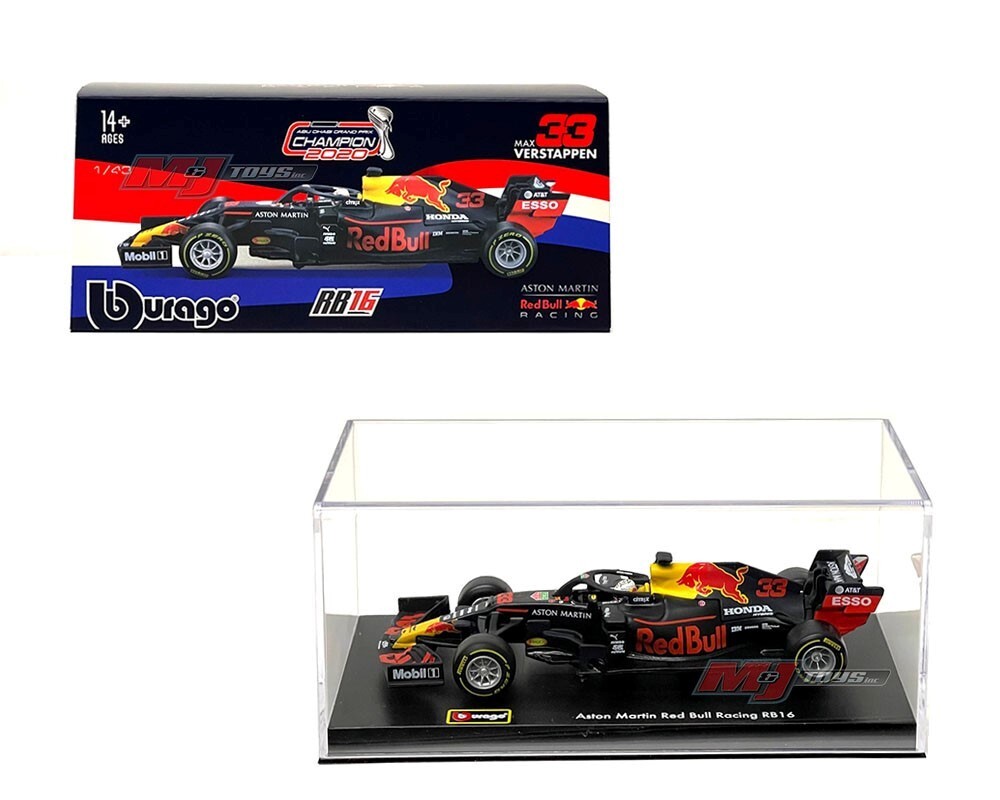 Bburago 1:43 F1 Aston Martin Red Bull 2020 RB16 Max
